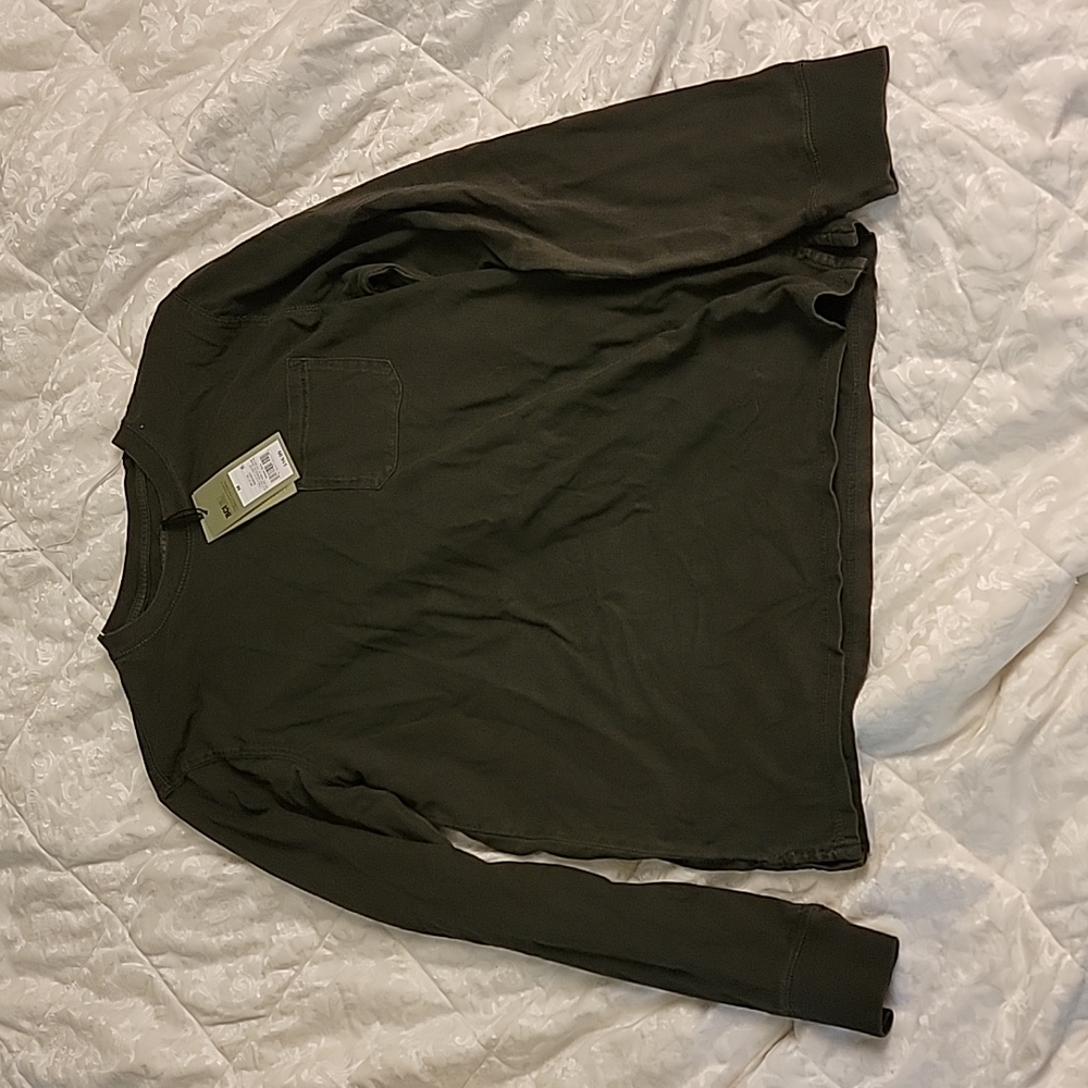 Black M Goodfellow thick cotton shirt